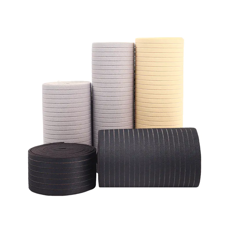 10 Inch Grey Woven Elastic Panels